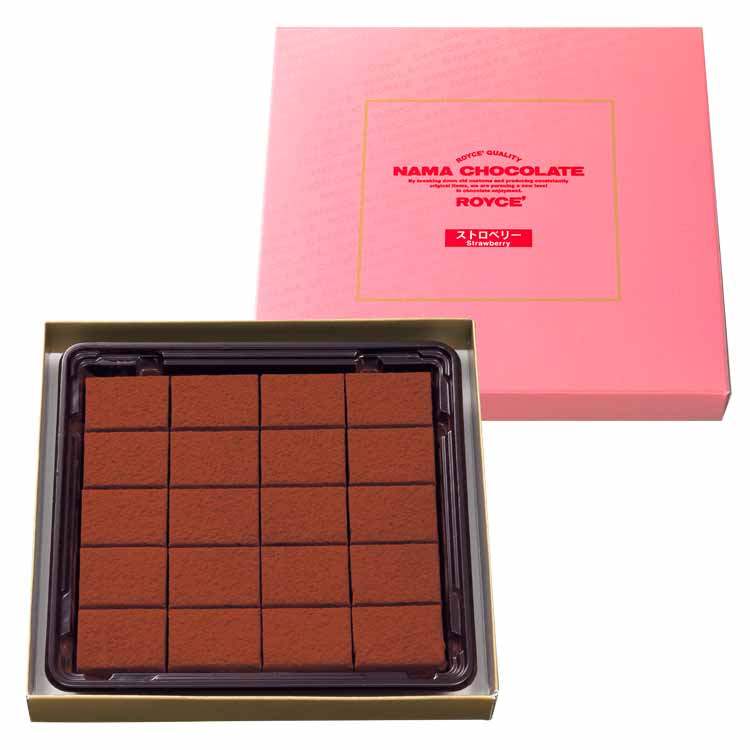 ★★3/1〜3/31限定 エントリー＆お買い物で最大100％ポイントバック★★ 【公式】 ROYCE’ 【期間数量限定 春】 ロイズ 生チョコレート[ストロベリー] スイーツ お菓子 プチギフト プレゼント