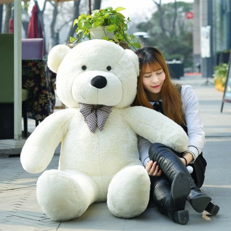 楽天市場】くま ぬいぐるみ 特大 テディベア（カラーホワイト）の通販