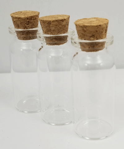 ガラス小瓶／ガラス容器（5.0×2.2cm/