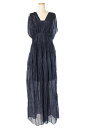 【春夏物新入荷!!】MYLANマイラン　18SS Crinkle Maxi One Pieceクリンクルマキシワンピース[LOPP43304]【PP】【中古】【5400円以上のご購入で送料無料】