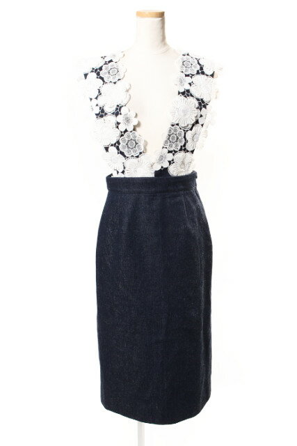 【新入荷!!】チェスティChesty　17AW 2way Lace Jumper スカート[LSKP38294]【FF】【中古】【5400円以上のご購入で送料無料】