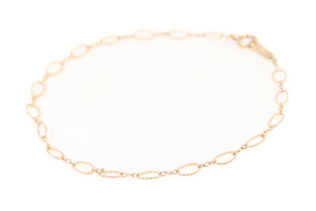 【新入荷!!】NOJESSノジェス　K10YGデザインチェーンブレスレット[LACP44246]【中古】【5400円以上のご購入で送料無料】のサムネイル