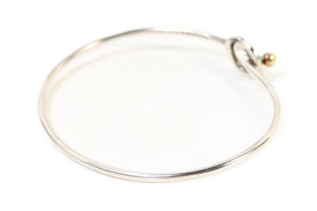 【新入荷!!】ティファニーTIFFANY　SV×K18YGラブノットバングル[LACP40916]【中古】【5400円以上のご購入で送料無料】のサムネイル