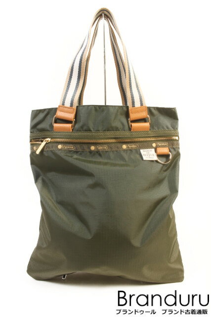 【新入荷!!】レスポートサック　×メゾンドリーファー トートバッグ[LBGP34442]【中古】【5400円以上のご購入で送料無料】