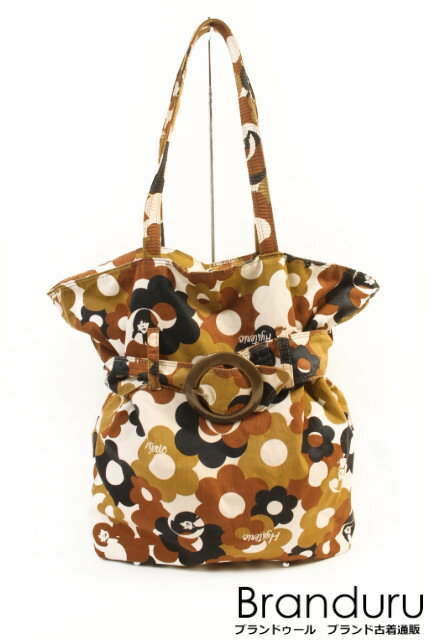 【9月4日に再値下げ！】ヒステリックグラマー　フラワープリントトートバッグ[LBGP15409]【中古】【5400円以上のご購入で送料無料】のサムネイル