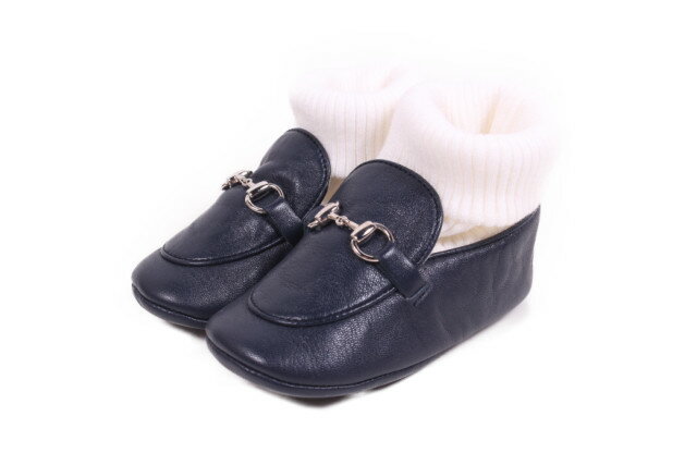 【10月12日に再値下げ！】グッチGUCCI　ホースビットベビーローファー[LFWP41145]【中古】【5400円以上のご購入で送料無料】