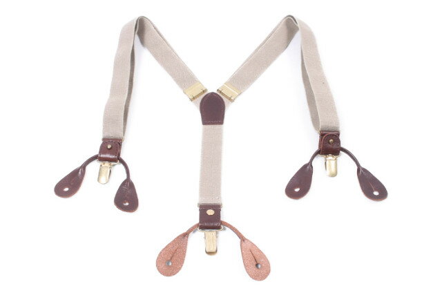 【新入荷!!】ネストローブ　リネン2way付け替えサスペンダー[LZCP81123]【中古】【5400円以上のご購入で送料無料】