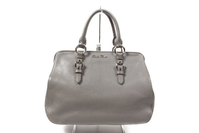 【2月5日に初値下げ！】ミュウミュウmiumiu　RL0060 MADRAS 2WAYショルダーバッグ[LBGP86591]【中古】【5400円以上のご購入で送料無料】