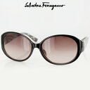 サングラス フェラガモ SF683SA 220 57サイズ オーバル パールダークブラウン レディース 女性用 Salvatore Ferragamo UVカッ...