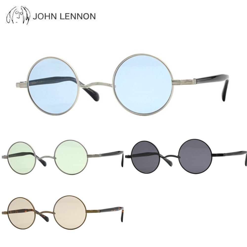 乐天商城 - サングラス JOHNLENNON ジョンレノン JL555 40サイズ ラウンド 丸眼鏡 ユニセックス 男女兼用 アンティーク フルリム ジョン・レノン 送料無料 アイワン秋葉原