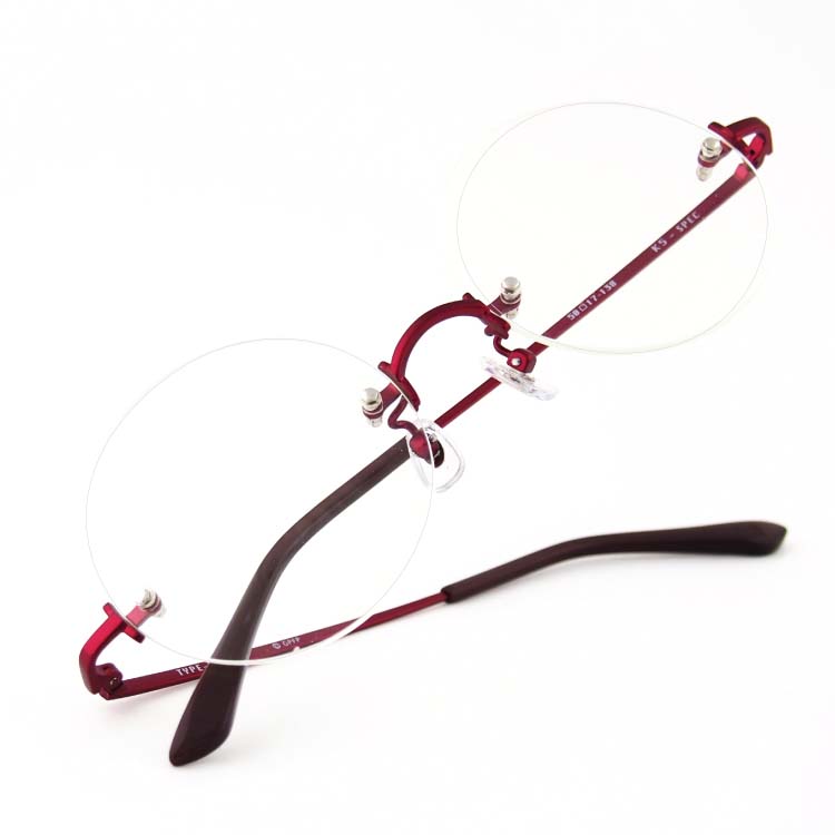 ガールズ&パンツァー めがね 最終章 知波単学園 チハタン 福田はる TYPE-FUKUDA 丸メガネ ラウンド レ..