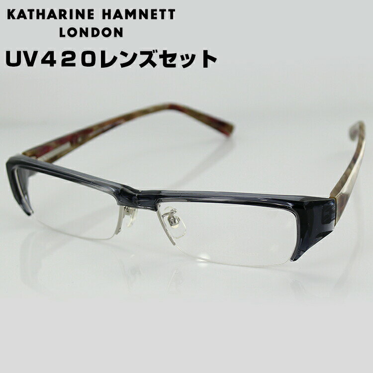 【日本製】キャサリンハムネット メガネフレーム KH9090 3 58サイズ スクエア ブラック 男女兼用 KATHARINE HAMNETT メガネ 度付き 度なし PCメガネ【国内正規品】 送料無料 アイワン秋葉原