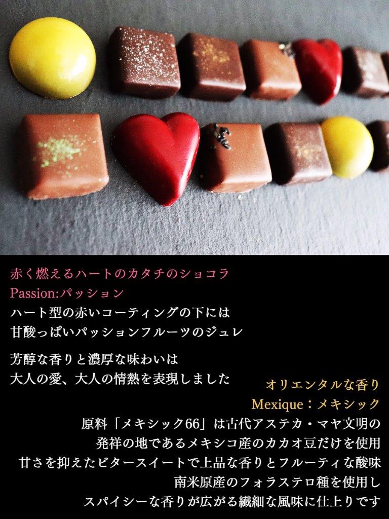 バレンタインショコラボンボンショコラ3個入りリボンチョコギフと