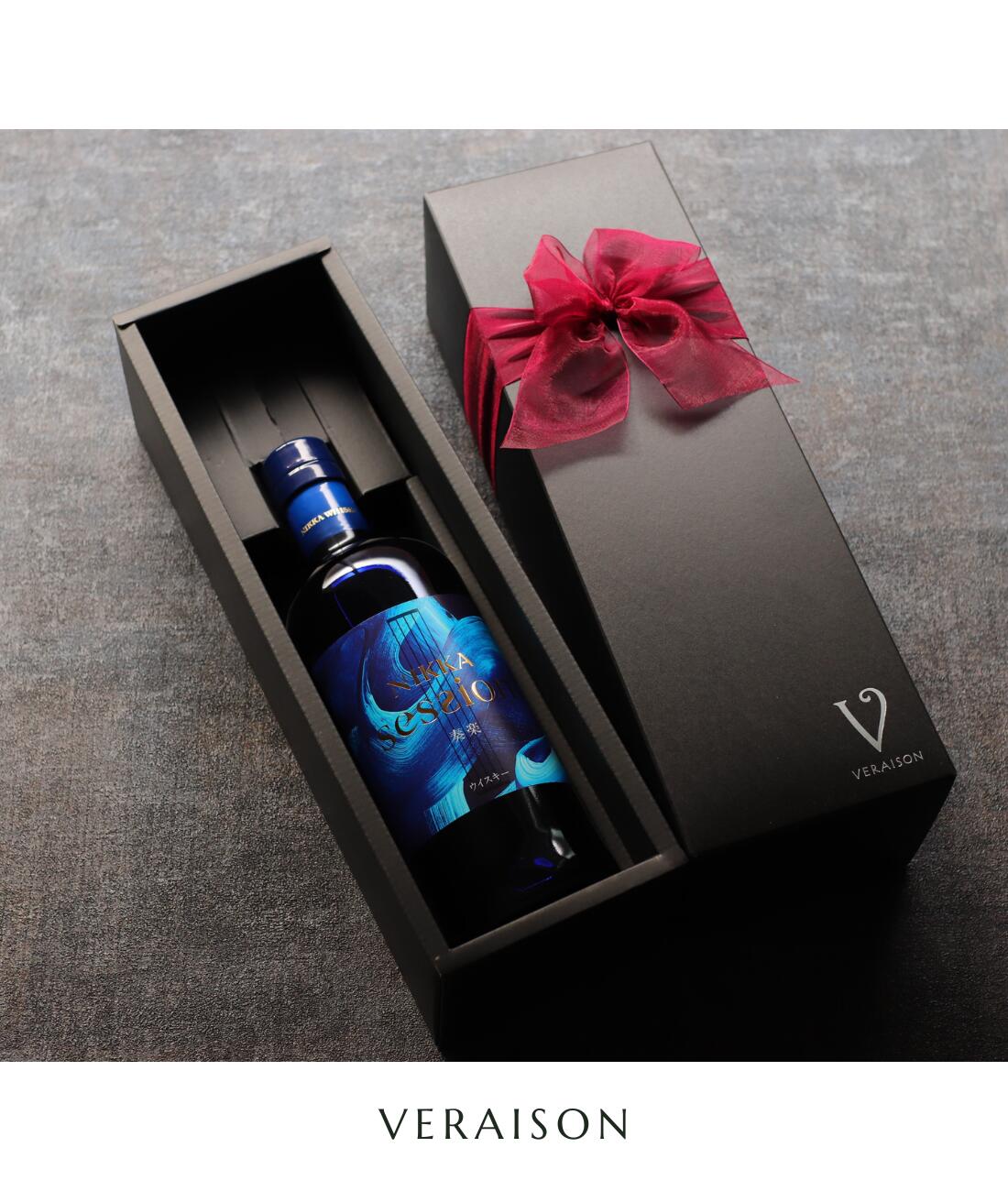 【30日 全品P5倍 選べるメッセージカード】ウイスキー ニッカ セッション 700ml 1本 リボン化粧箱 誕生日 メッセージ