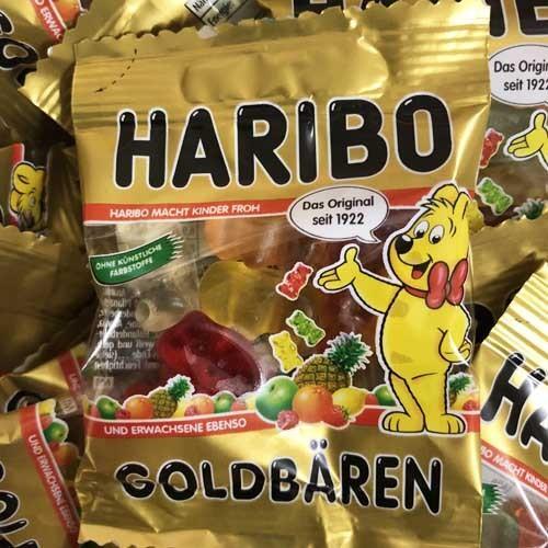 送料無料 HARIBO ハリボー ミニゴールドベア 50袋 バラ売り お試し ポイント消化 1