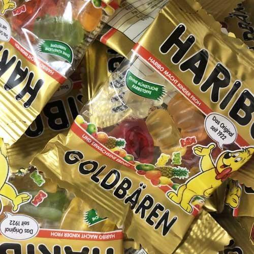 送料無料 HARIBO ハリボー ミニゴールドベア 50袋 バラ売り お試し ポイント消化 2