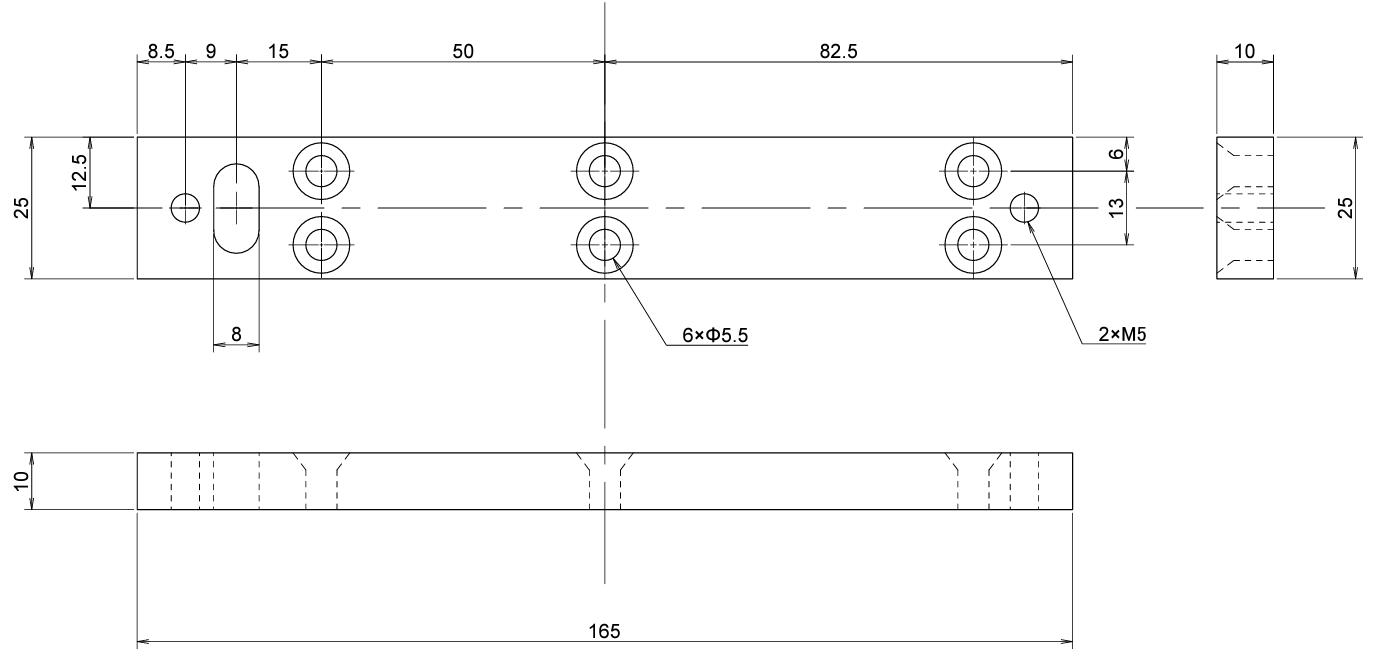 LOCKMAN,ロックマン LC-4500DLSS / 4500FS 外開き用(本体/側面用)取付金具 BL-45FS...