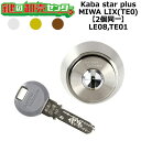 Kaba star plus,カバスタープラス LE08,TE01 鍵交換用 MIWA LIX(TE0) 2個同一シリンダー 鍵(カギ) 交換 取替(4)