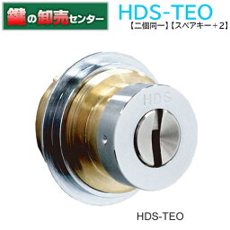 [二個同一]【スペア＋2本】HDS(HDH) TE0シリンダー 日中製作所 SEPA,セパ