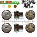 MUL-T-LOCK,マルティロック PE02,GAS 鍵交換用 MIWA LIX(TE0) 2個同一シリンダー 鍵(カギ) 交換 取替