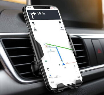 スマホホルダー 車載ホルダー 車 自動車 車載 エアコン クリップ 360度 iPhone/Android 6.5インチまで 伸縮アーム 多機種対応
