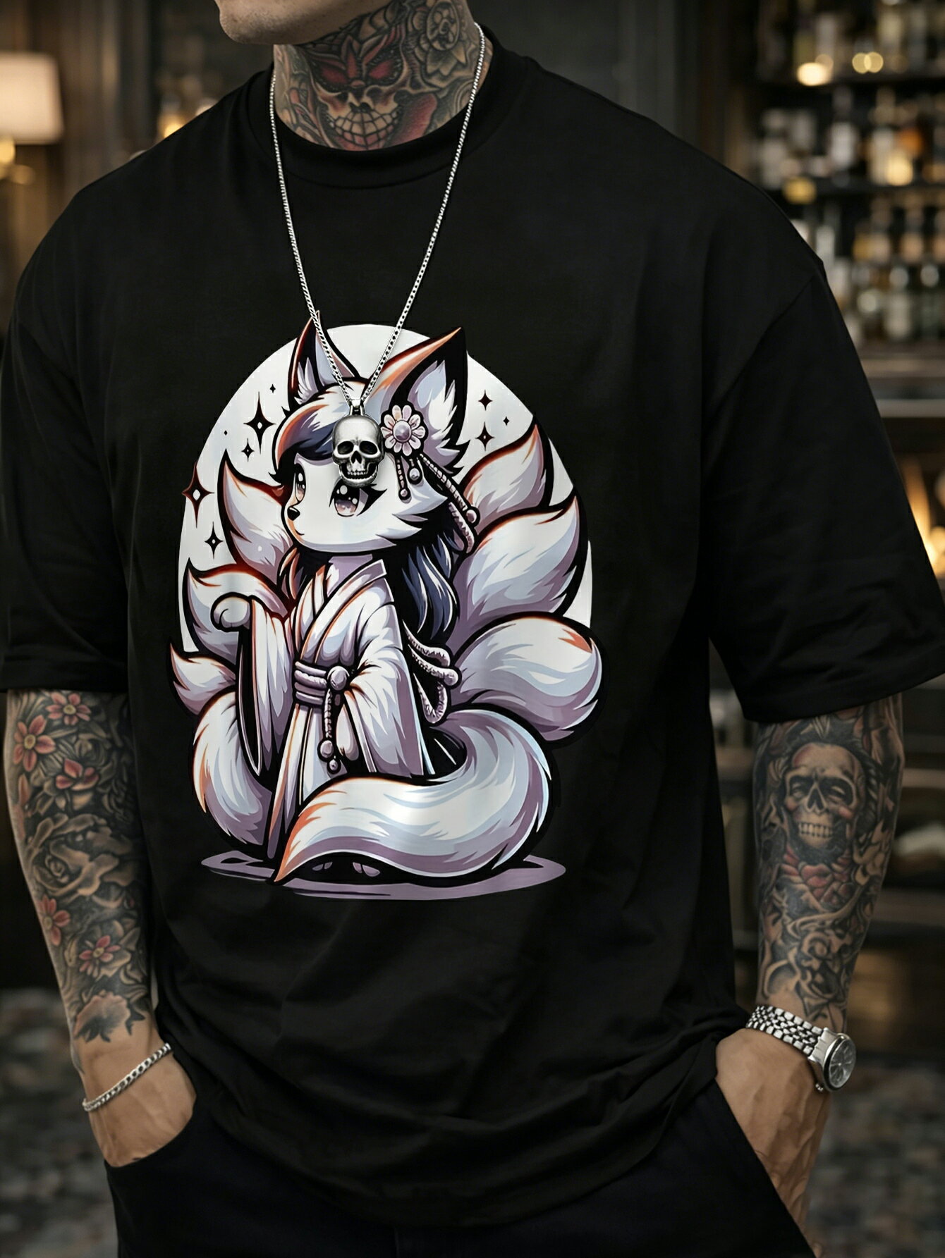楽天市場】九尾 狐（Tシャツ・カットソー｜トップス）：メンズ