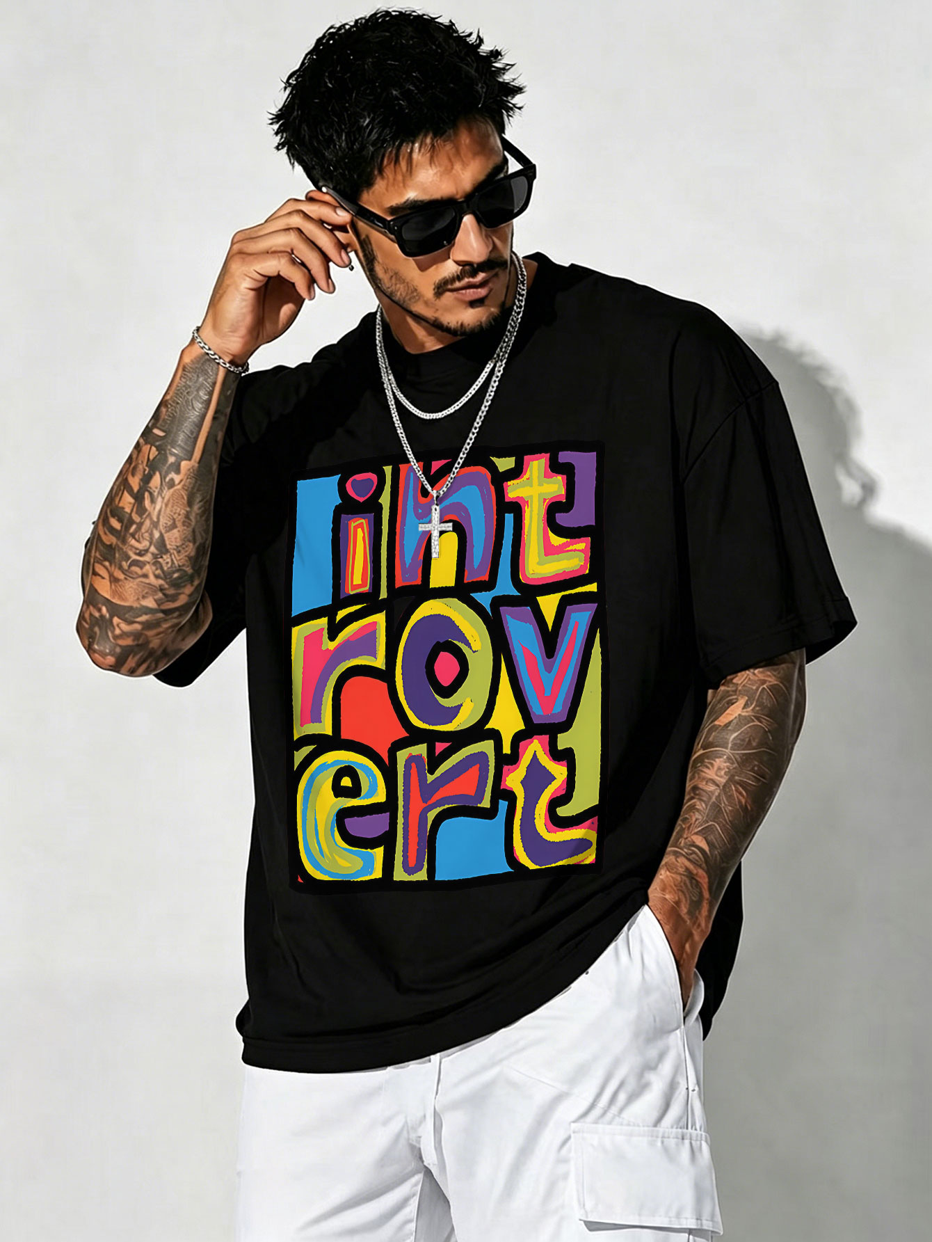 グラフィックプリント Tシャツ カラフル 楽天市場】カラフル（Tシャツ・カットソー｜トップス）：メンズ