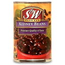 S&W レッドキドニービーンズ 432g 24缶 2ケース販売 赤いんげん豆 缶詰 4号缶 Red Kidney Beans アメリカ産 豆加工品 協同食品
