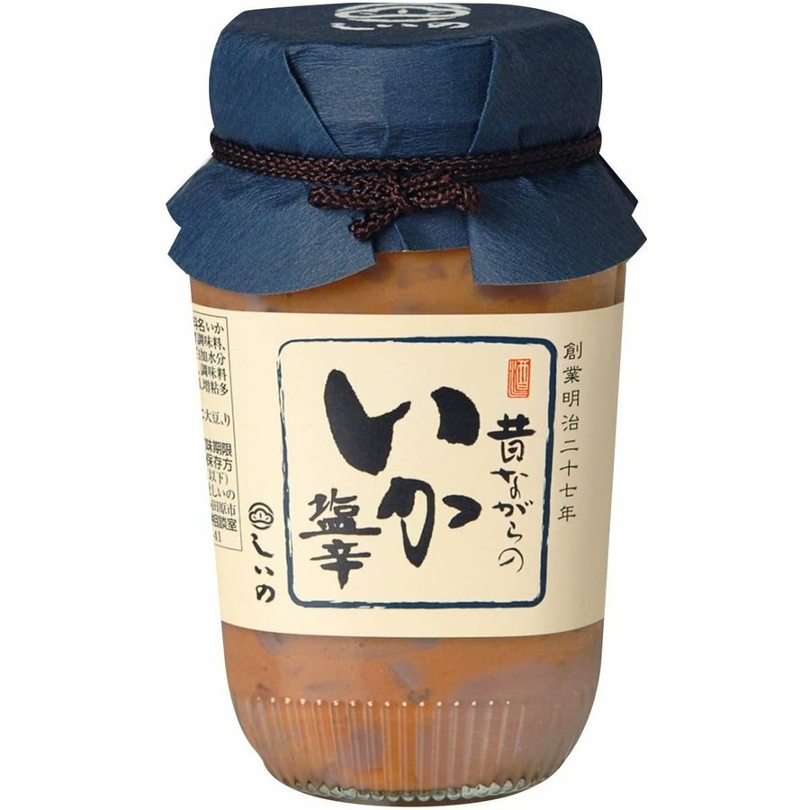 しいの食品 昔ながらの いか塩辛 瓶 260g おつまみ ご飯のお供 珍味 冷凍