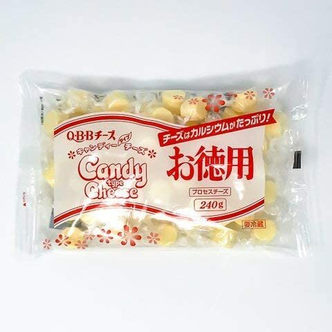 QBB 徳用キャンディーチーズ 240g プロセスチーズ 冷蔵 小袋
