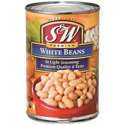 楽天業務用食品問屋アールズS&W ホワイトビーンズ white beans 425g 12缶
