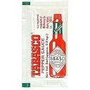 タバスコ TABASCO ミニパウチ 3ml 1000袋 1ケース テイクアウト お弁当用 個包装タイプ 小分け ペッパーソース ペパーソース 大容量 レストラ...