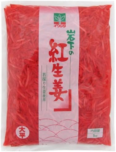 岩下 紅生姜千切り 1kg 岩下の紅生姜 紅生姜 千切り 漬物 業務用 大容量 岩下食品 牛丼 チャーハン 炒飯 冷やし中華 おつまみ