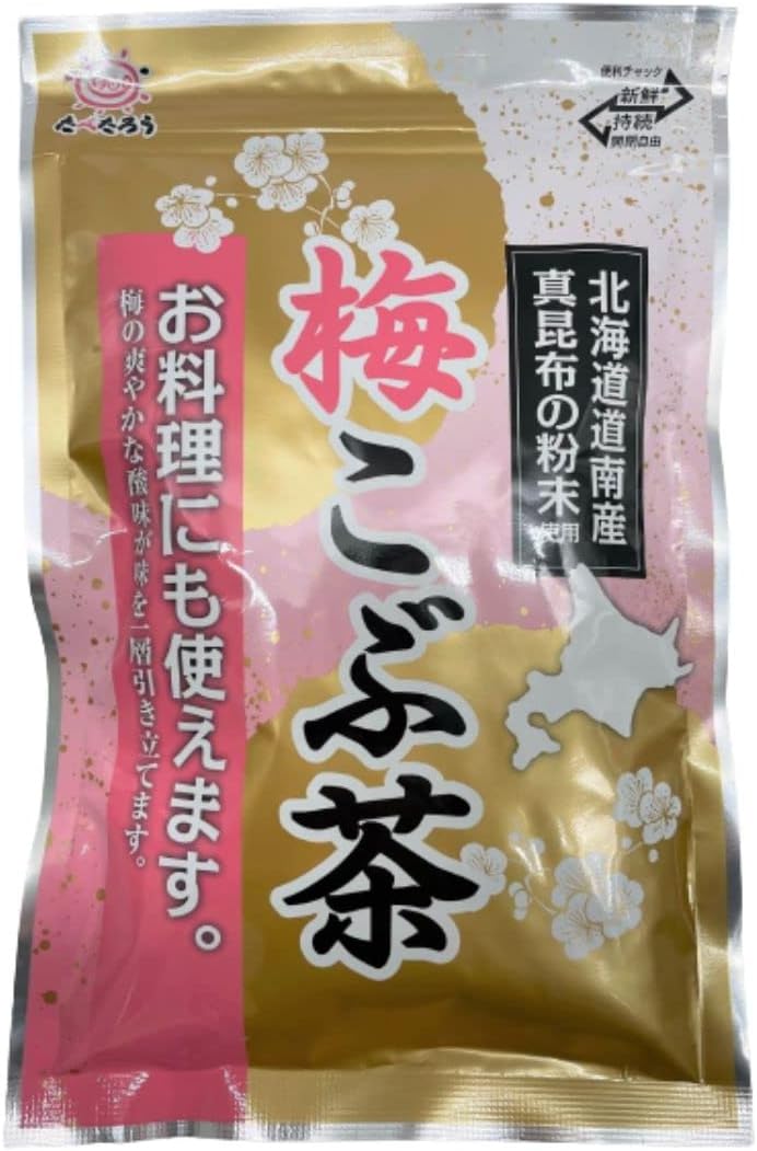 前島食品 梅こぶ茶 300g 1袋 お茶 国産 こんぶ茶 コブチャ 健康飲料 ダイエット ダイエット飲料 料理 調味料 パスタの素 ネコポス 送料無料