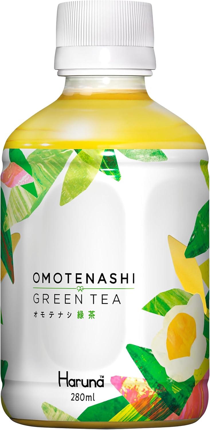 Rakuten - HARUNA(ハルナ) ルカフェ オモテナシ緑茶 280ml 72本 3ケース販売 ペットボトル 送料無料 お茶 飲料水 大容量 緑茶