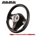 【 スバル レガシィB4 型式 DBA-BLE 年式 2006/5-2008/6 アプライド：D/E/F 】 DAMD ダムド 【 純正交換 ステアリング 】≪ SS358S-【L】 スタンダードタイプ ステッチカラー：要選択 ≫