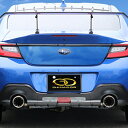 【 BRZ 型式 3BA-ZD8 年式 R3/7- エンジン形式 FA24 グレード R/S 6AT車/6MT車 ※各種エアロ装備車不可 】≪ テール:112Φ サークル ポリッシュテール 左右計2本出し仕様 リアピースのみ ≫【 ガナドールマフラー 】【 GDS416PO 】