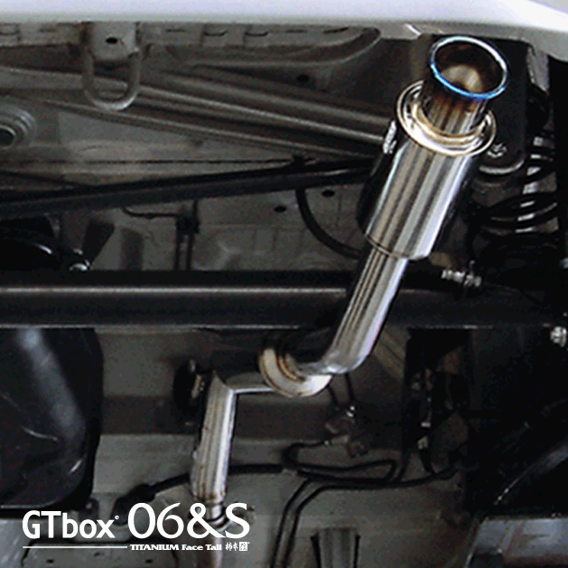 【 パレットSW 2WD車 NA車 型式 DBA-MK21S エンジン K6A-NA 年式 2009/9-2010/3 グレード XS/XSリミテッド 】≪ テール:65Φ リアピースのみ ※メンバー下配管仕様&純正テール位置相違 ≫≪ N44388 ≫ 柿本改マフラー 【 GTbox 06&Sマフラー 】