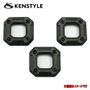 【 ジムニー 型式 JB64W 】 KENSTYLE ケンスタイル 【 ドアスイッチパネル ≪ 3個セット ≫】 純正キーレススタートシステムの受光部周囲に貼付け ≪ ベース本体:ポリウレタン製 サイズ 厚み:約8mm x 横:約51mm x 縦:約49mm ≫【 MADSP 】