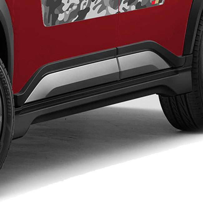 無限 エアロ 【 サイドガーニッシュ 左右セット ≪ ボディサイド下部に被せ装着 ≫】 WR-V WRV 型式 5BA-DG5 年式 R6/3- グレード X/Z/Z+ ≪ 未塗装 ※別途要塗装 ≫【 75300-XNW-K0S0-ZZ 】