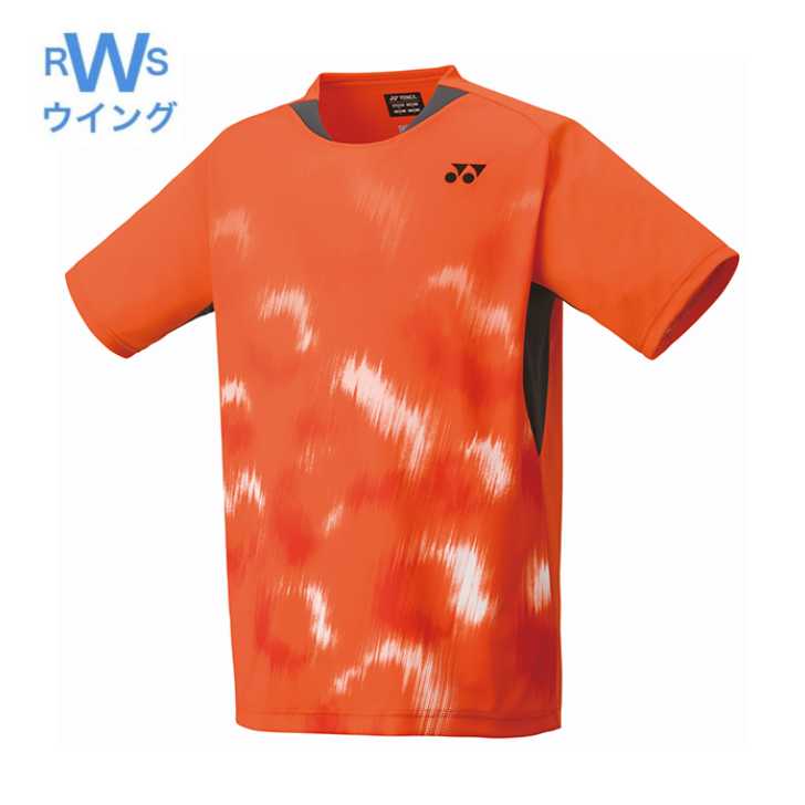 楽天市場】yonex ゲームシャツ（カラーオレンジ）（ウェア