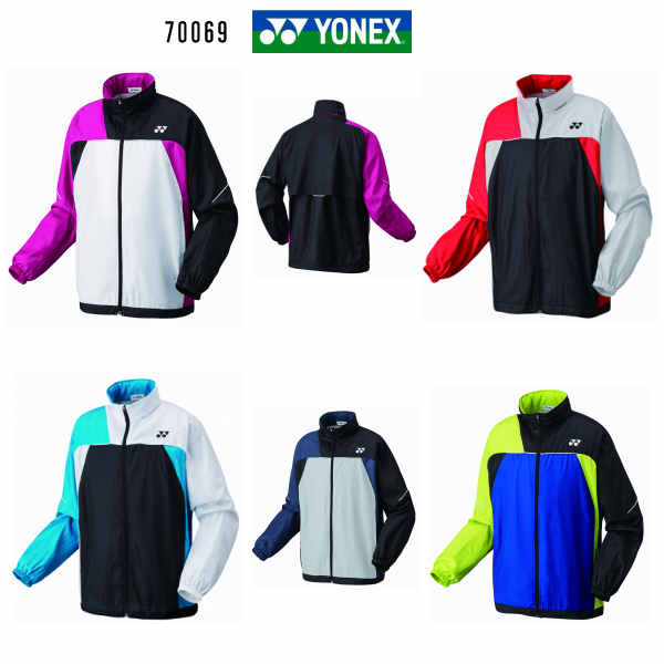 ヨネックス YONEX ウィンドブレーカー 上 テニス ソフトテニス バドミントン ウェア ユニセックス 裏地付ウィンドウォ―マ―シャツ 70069