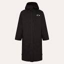 オークリー Enhance Long Coat 13.7 ロングコート ブラック メンズ トレーニング 防寒 スポーツ 応援 ベンチコート OAKLEY BLACKOUT FOA405804 02E