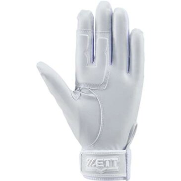 ZETT (ゼット) 守備用手袋 片手用 ブラック、ホワイト 高校野球ルール対応 (ユニセックス)