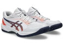 アシックス ゲルタスク4 ハンドボール インドアスポーツ メンズ 屋内用 ローカット 中学生 高校生 一般 ASICS GEL-TASK4 White/In...
