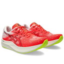 AVbNX EvoRide SPEED2 TCYbh~ubN Y jOV[Y [VOEg[jO  asics Sunrise Red/Black 1011B789-600