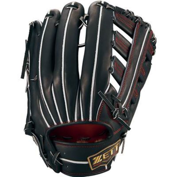 ゼット　硬式用グラブ　外野手モデル　サイズ9　ブラック　プロステイタス2401SE　小指2本入れ設計　BPROG771型　日本製　高校野球対応　ZETT　PROSTATUS　BPROG870S