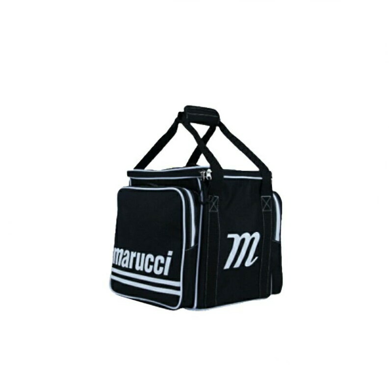 メーカー：marucci ボールバッグ カラー：ブラック 素材：ポリエステル 容量：野球ボール約7ダース、ソフトボール約3ダース ※モニターの発色具合によって実際の商品と色が異なる場合がございます。