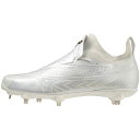 ミズノプロ 金具スパイク ライトレボプロGS ホワイト 中学 高校 部活 白スパイク 野球 MIZUNO PRO BASEBALL 11GM230001