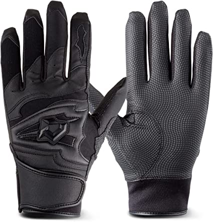 ディマリニ バッティンググラブ シングルベルト DM-1 ブラック 両手セット 野球 打者用手袋 バッティンググローブ 高校野球対応モデル DEMARINI W...